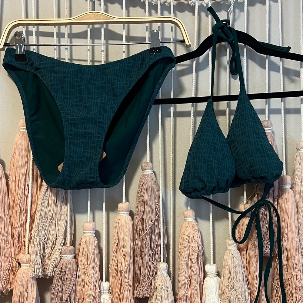Berlook Teal Bikini Set size L set